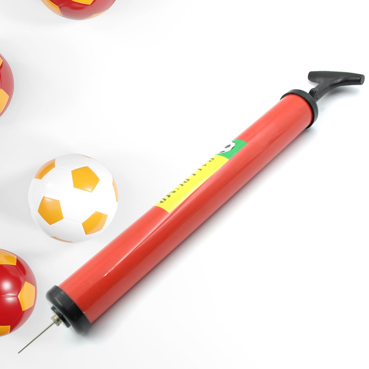 Inflator Air Ball Pump Soft Bouncing Ball Development Kids Toy, Sports Plastic Pump for Soccer, Basketball, Football, Volleyball Ball (24 CM & 33.5 Cm) Inflator Air Ball Pump Soft Bouncing Ball Development Kids Toy, Sports Plastic Pump for Soccer, Basketball, Football, Volleyball Ball (24 CM & 33.5 Cm)